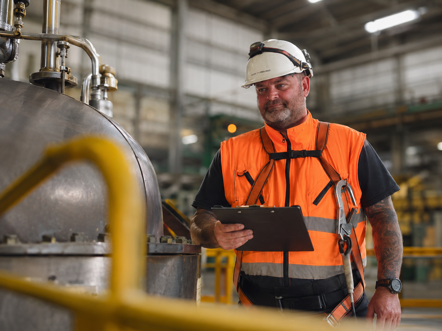 Scott Thompson on safety inspection